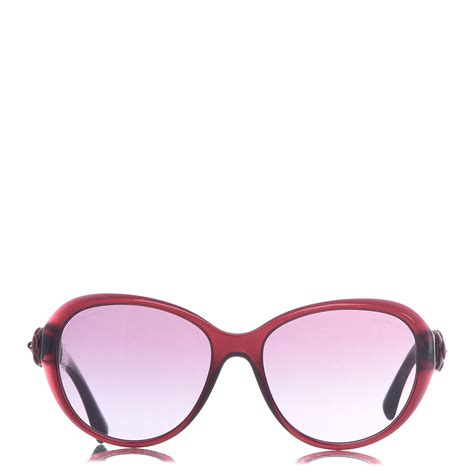 chanel cc camellia sunglasses|CHANEL Lambskin Camellia CC Sunglasses 5316.